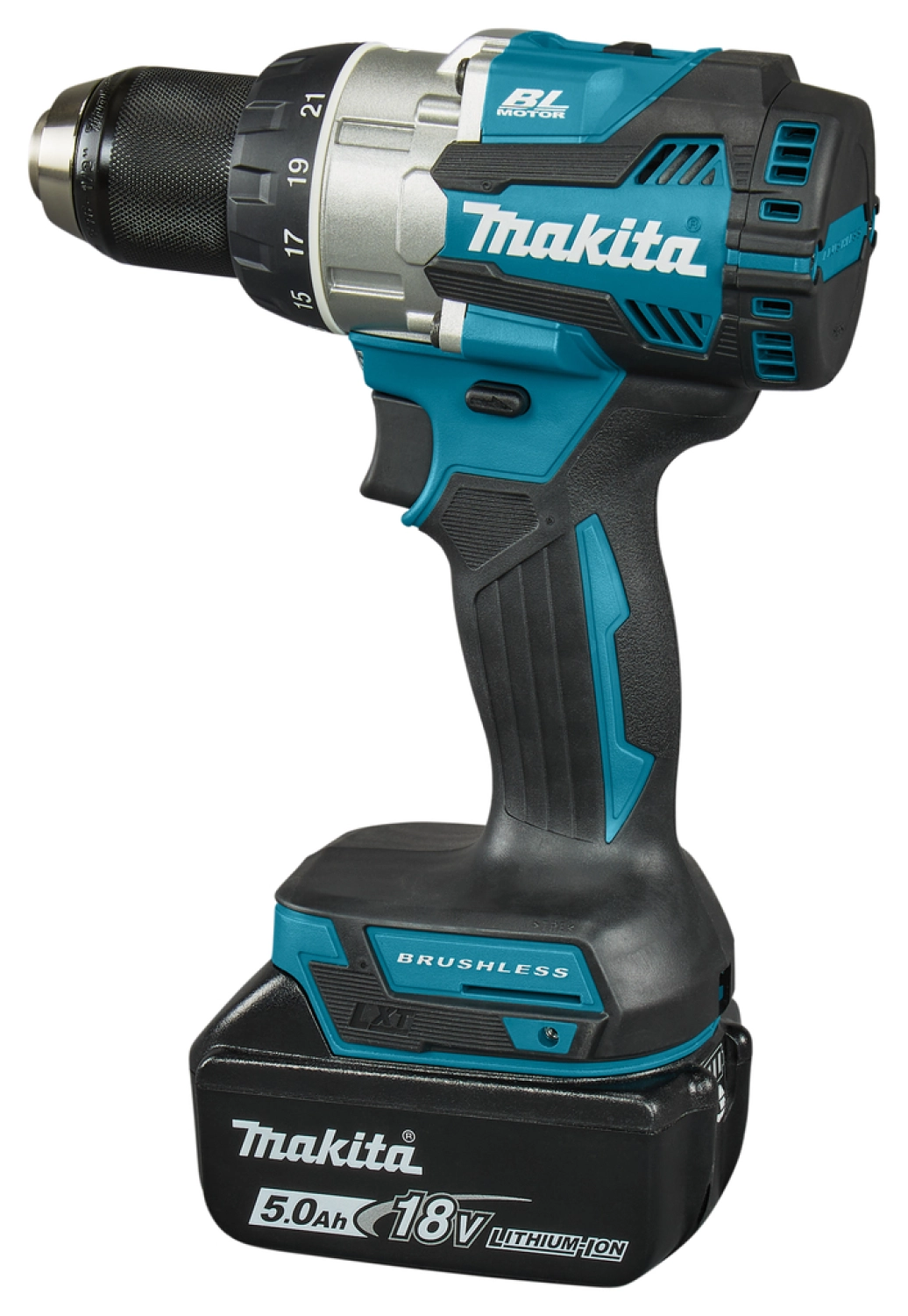 Makita DDF489RTJ 18V L-ion accu boor-/schroefmachine set (2x 5.0Ah) in Mbox - 73Nm