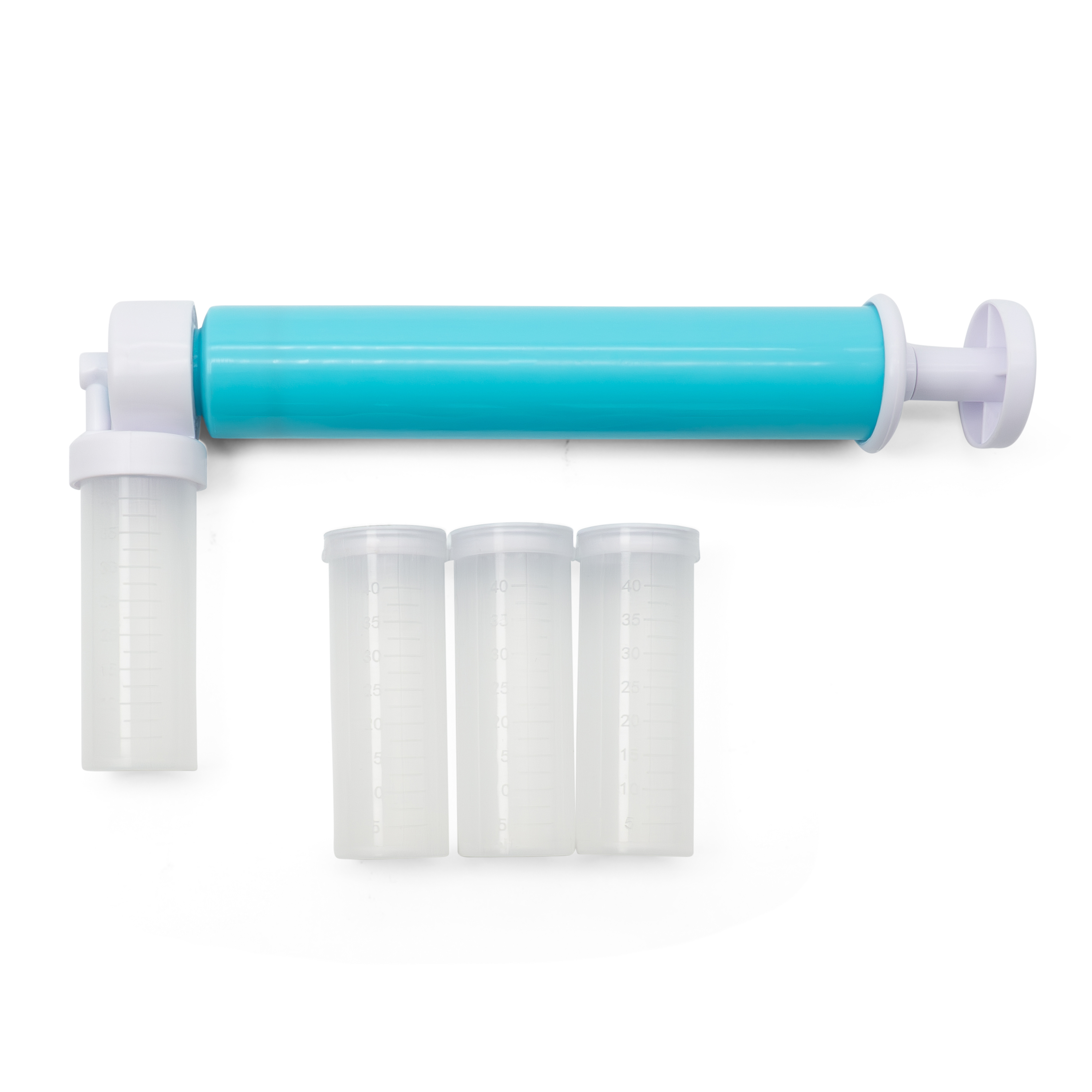 (40ml) Manuelle Air Brush Pumpe Fondant Deko Spritzpistole für Kuchen / Torten - Blau