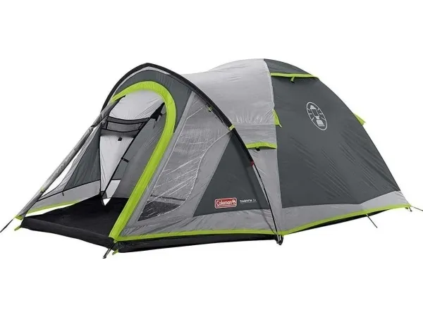 Coleman Darwin 3 , Backpacking, Hård ramme, Kupel/Igloo telt, 3 person(er), 4,9 kg, Grå, Kaki