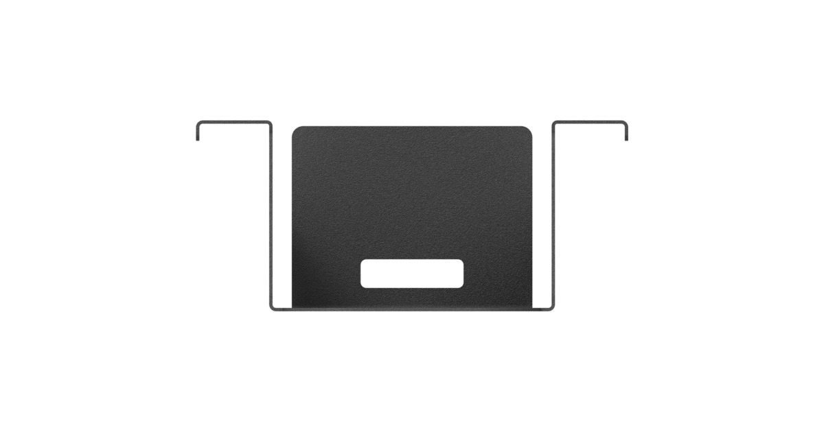 Res-TechX1-GT Pc Support for Independent Monitor Stand bevestiging  (Zwart)