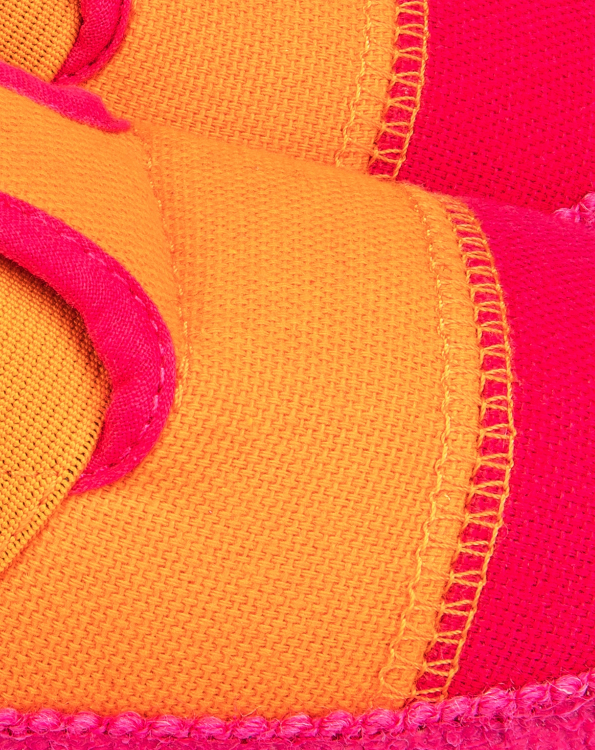 Schlupfhausschuhe KLETTE in orange
