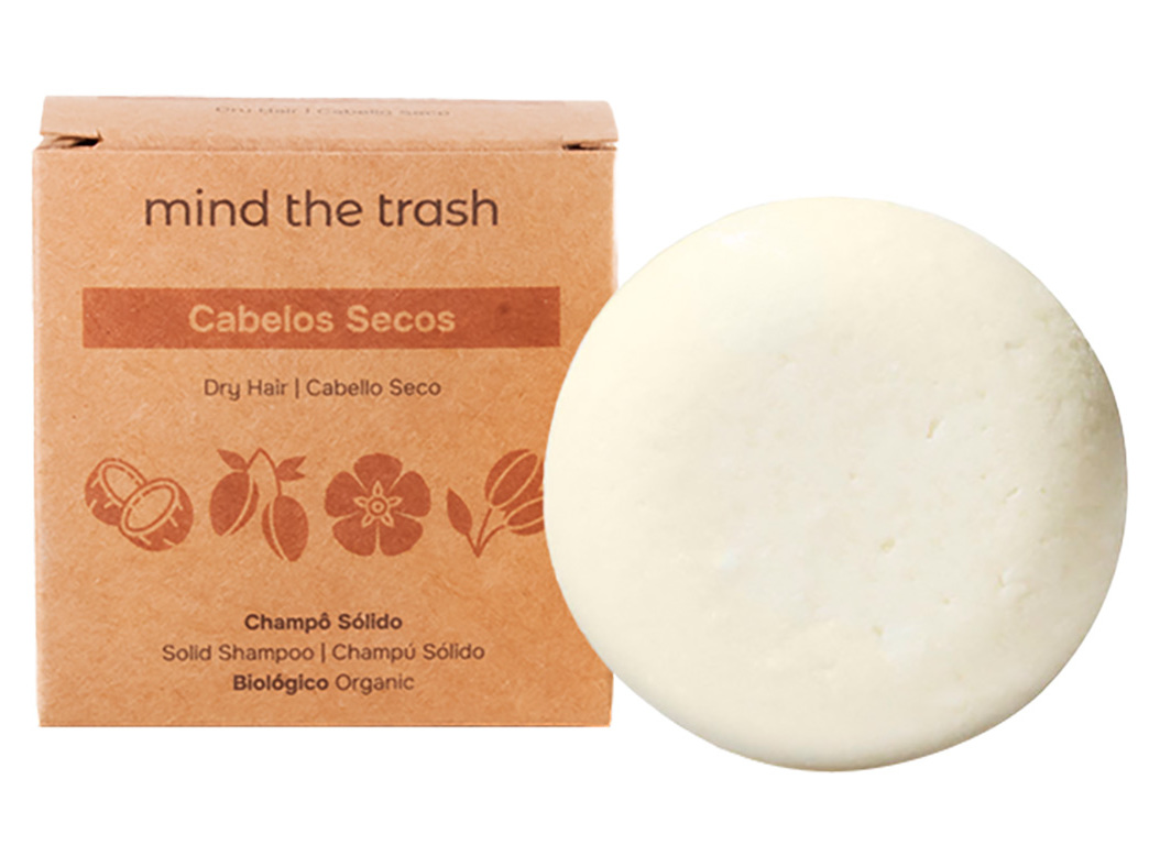 CHAMPÔ MIND THE TRASH SÓLIDO CABELOS SECOS 80G