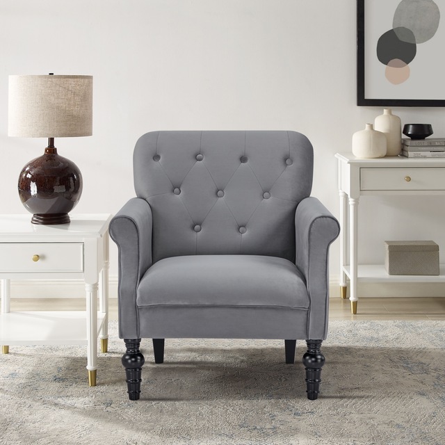 Home affaire Sessel »RANNA, Sessel Wohnzimmer in Chesterfield-Optik« mit Knopf-Steppung, in Samt und Webstoff