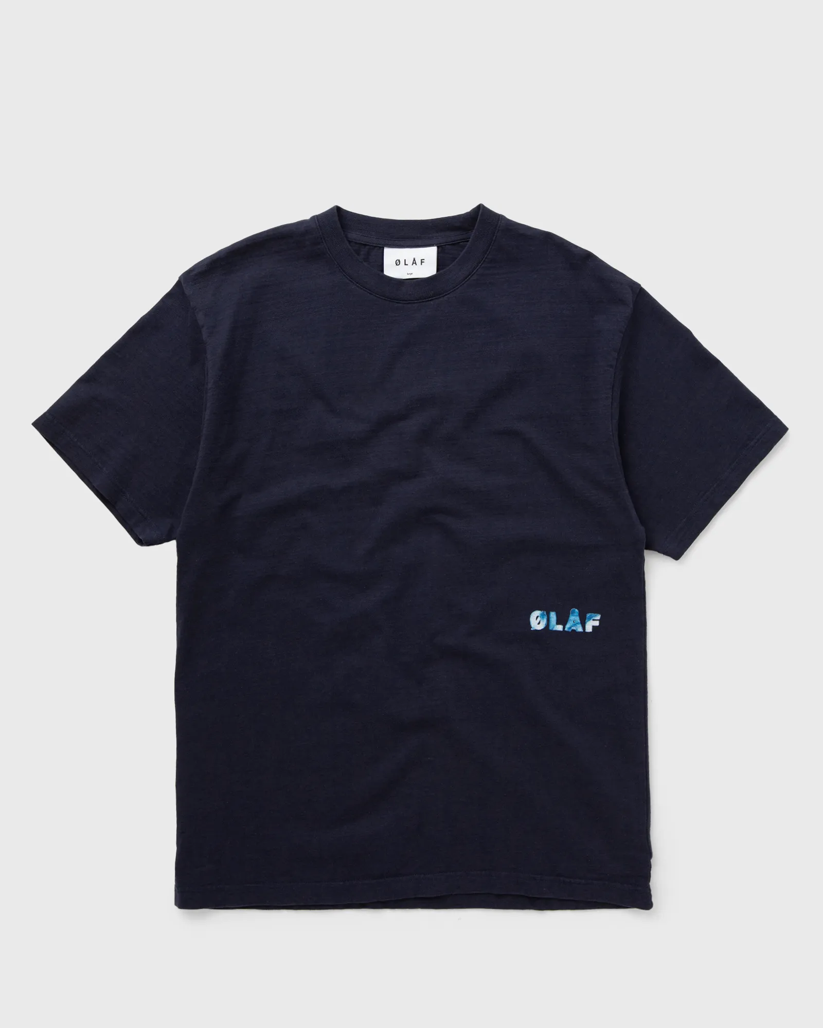 ØLÅF WATERCOLOR LOGO SLUB TEE