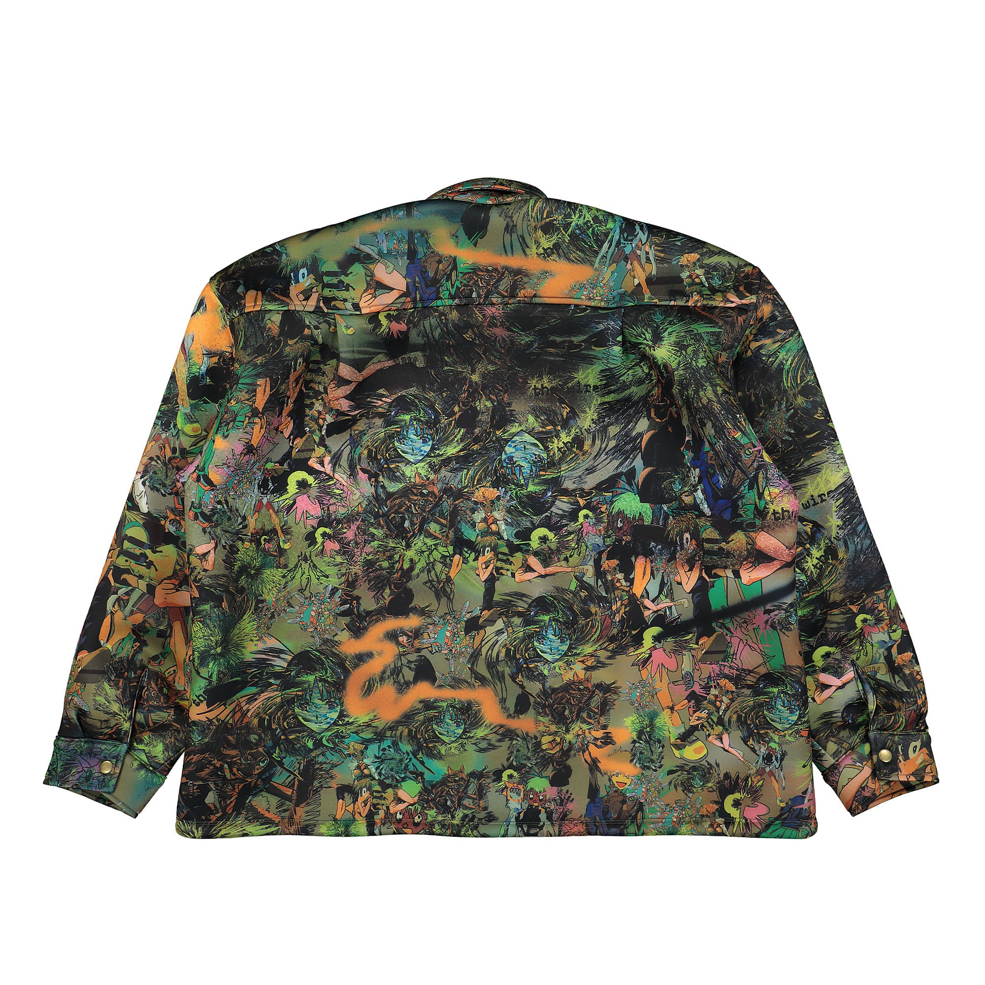 Liberal Youth Ministry<br>Camo Cartoon Scuba Knit Shirt