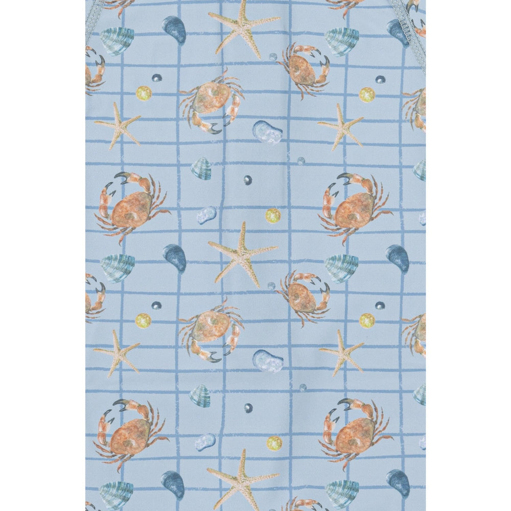 Køb Mikk-Line Faded Denim AOP UV Badedragt Genanvendt