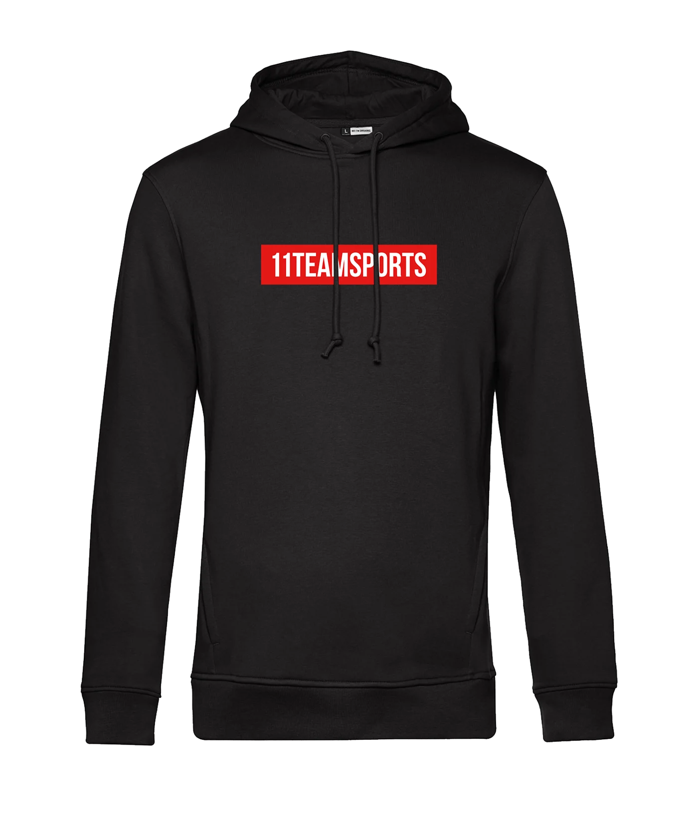 11teamsports Background Hoody Schwarz Weiss