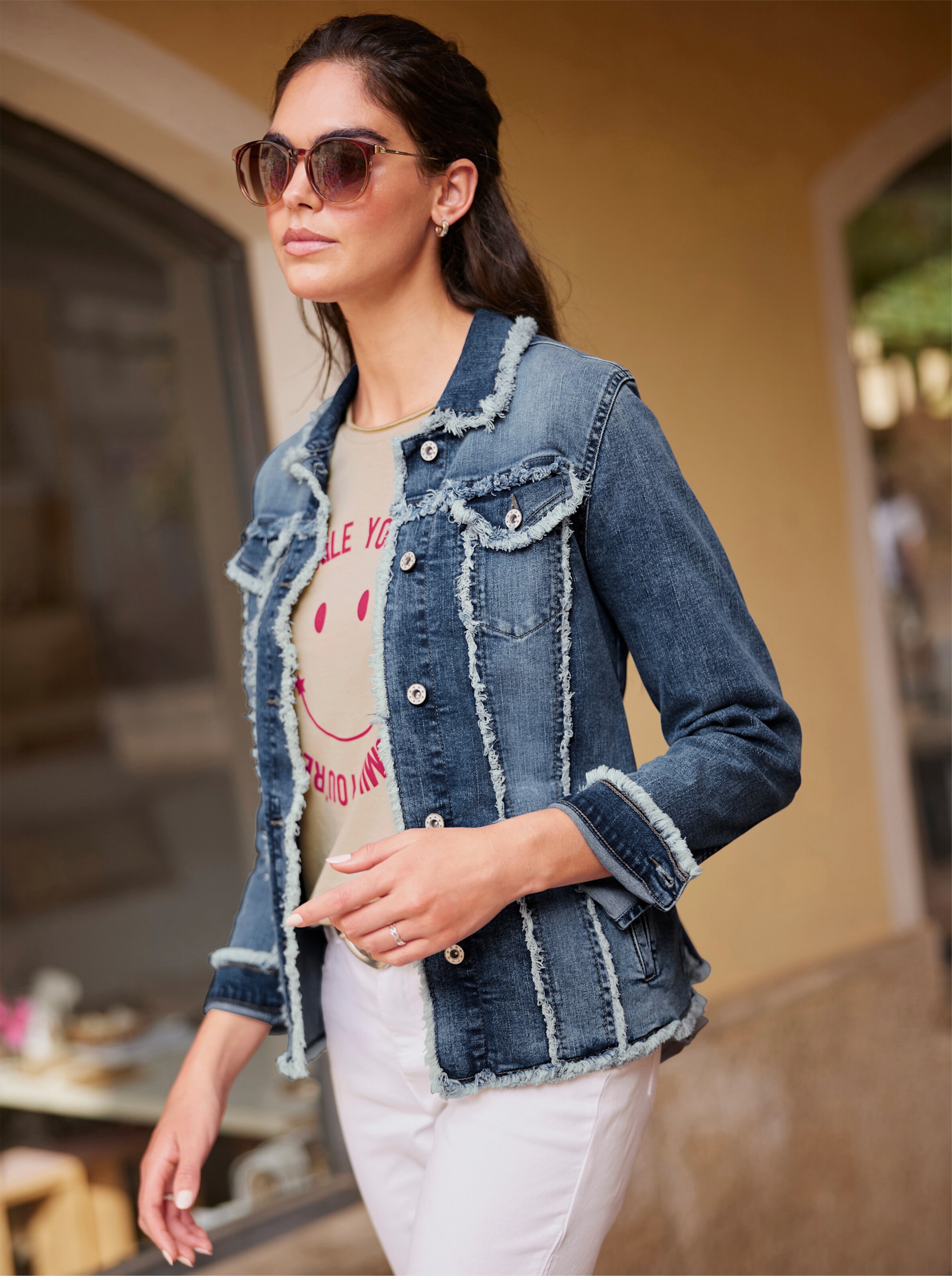 Jeans-Jacke