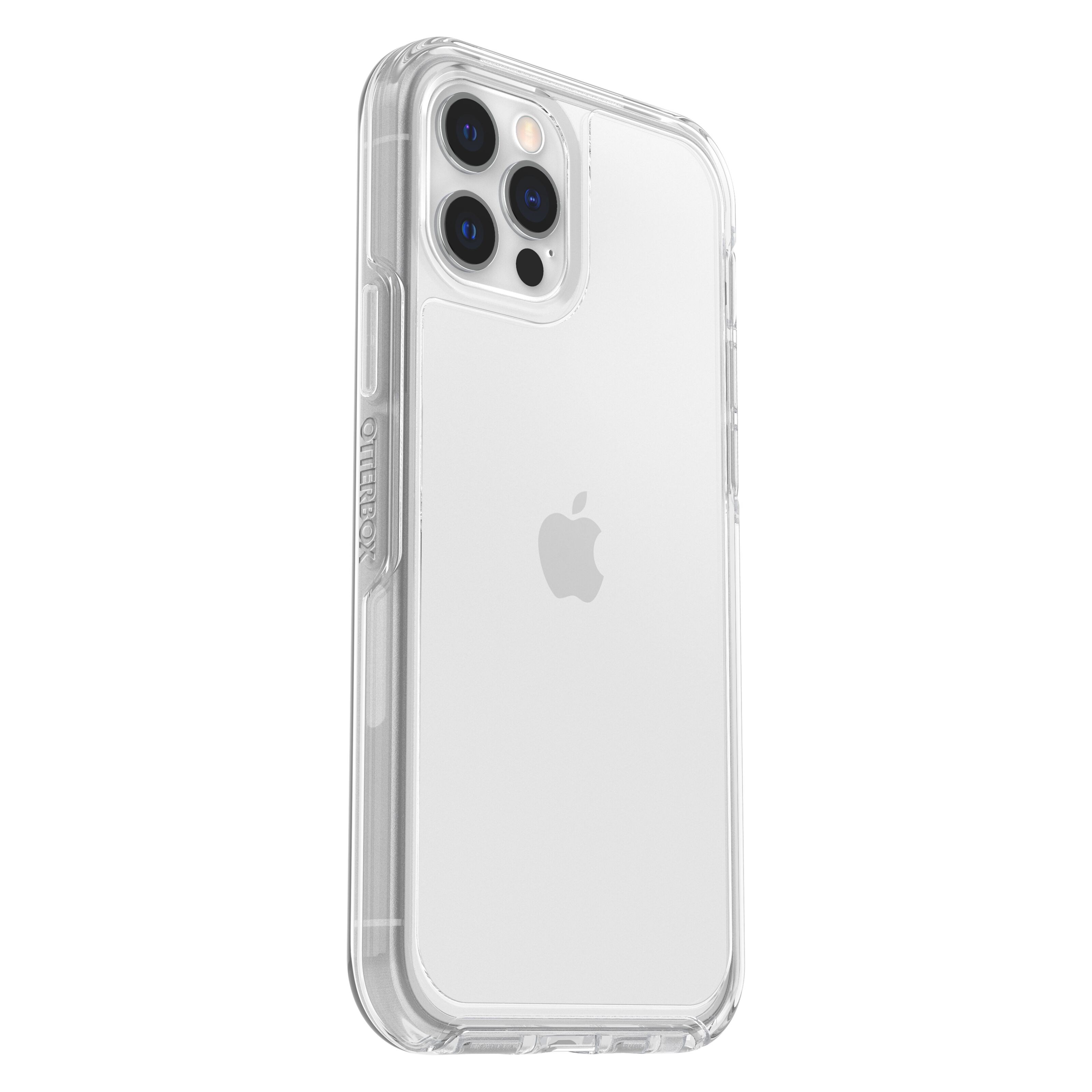 Otterbox Symmetry Robust deksel for iPhone 12 og 12 Pro Gjenomsiktlig