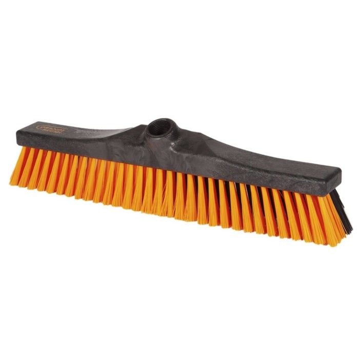 Orange Brush combiveger hard/zacht 40 cm oranje/zwart - zonder steel (8715268203408)
