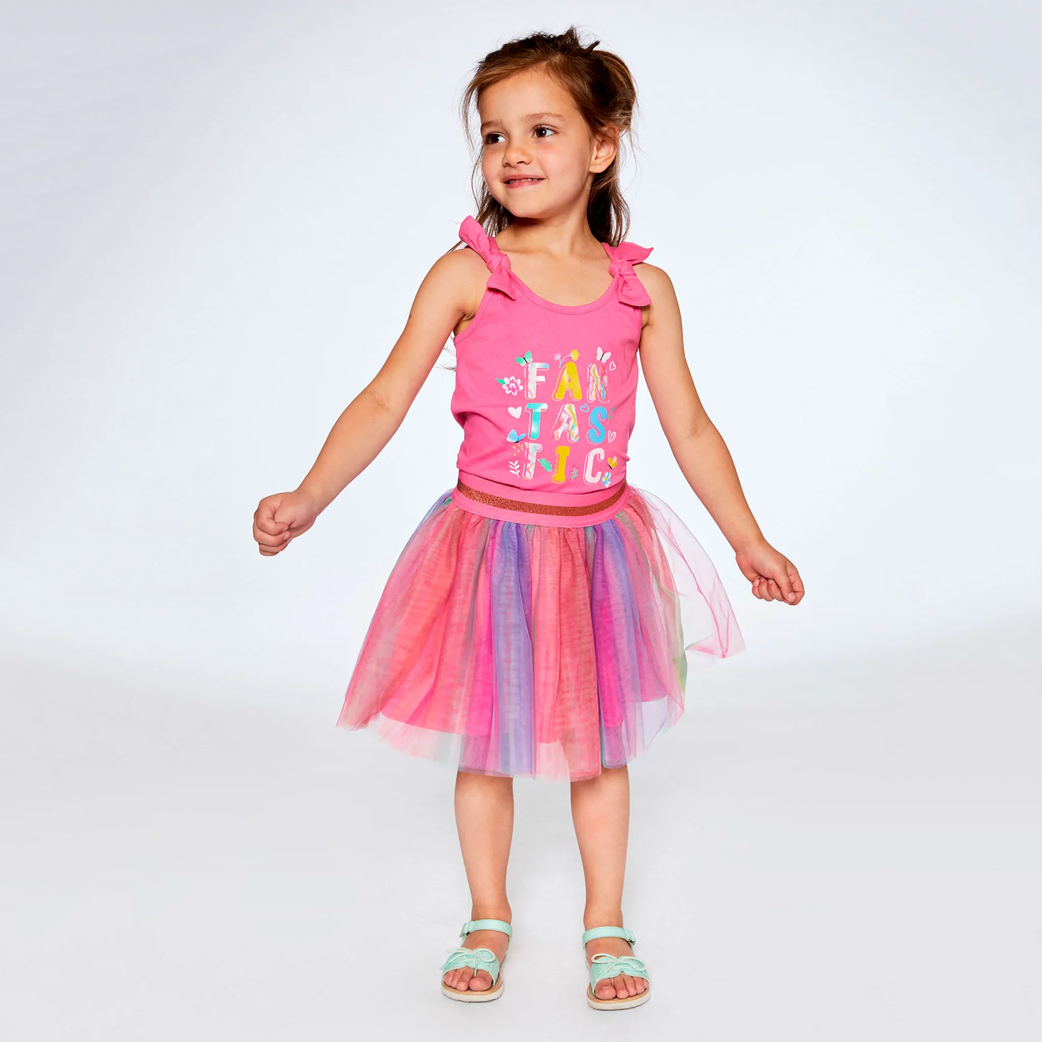 Deux par Deux Camisole Butterfly 3-6ans