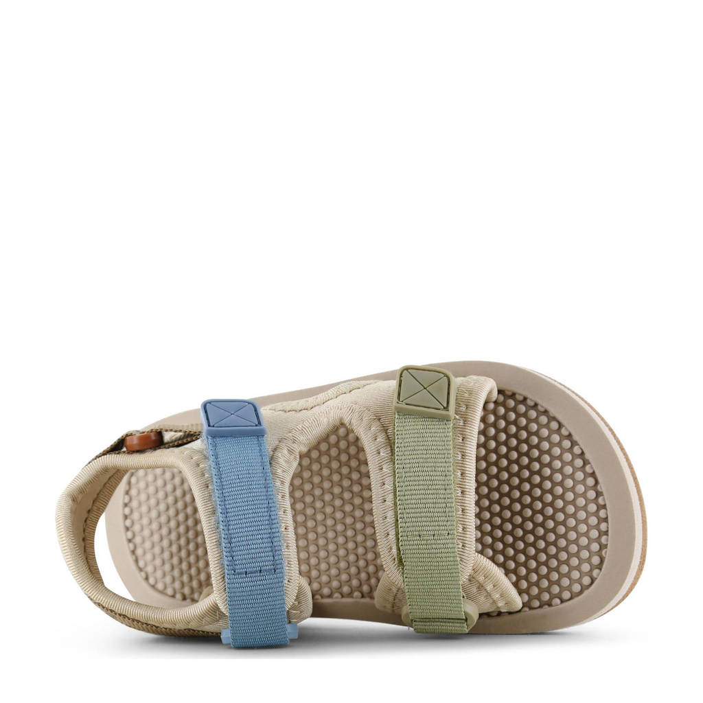 Shoesme sandalen beige/blauw/groen