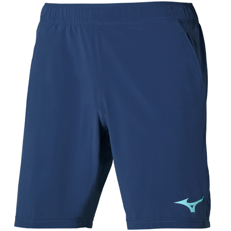 Short de tennis Flex 8 Mizuno bleu marine