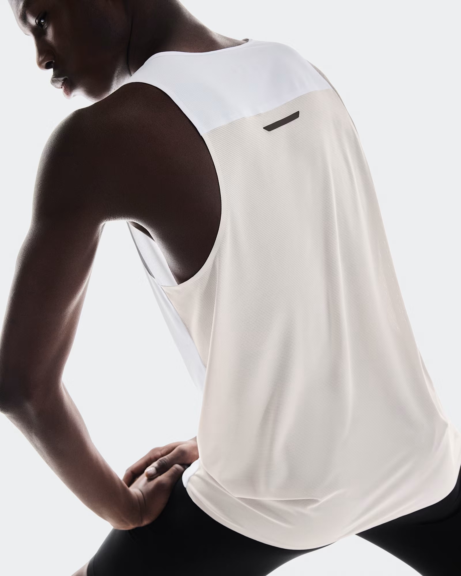 Performance Tank Herre White/Silver