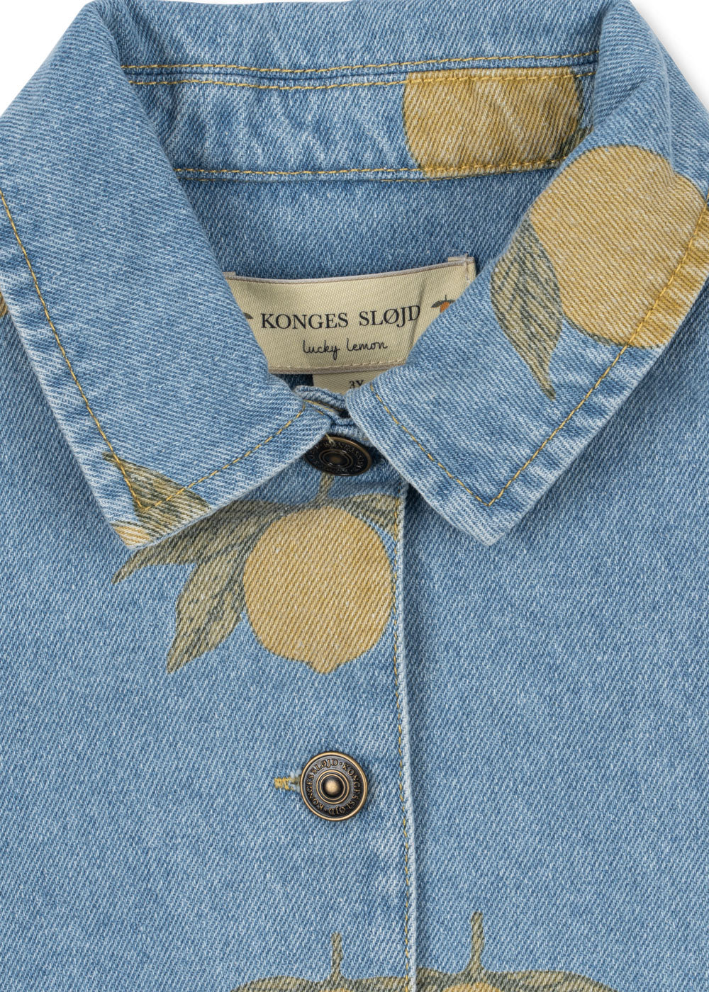 Magot jakke - lemon denim - 12M