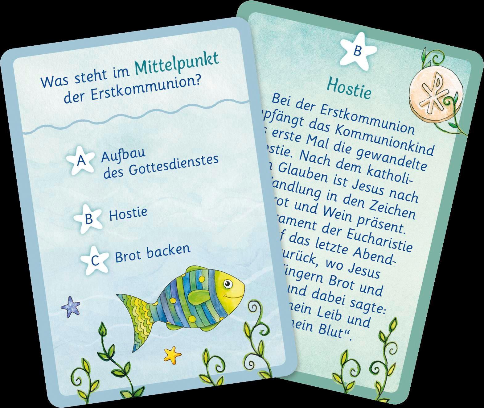 Der Wunschfisch. 50 x Spiel- und Rätselspaß zur Erstkommunion