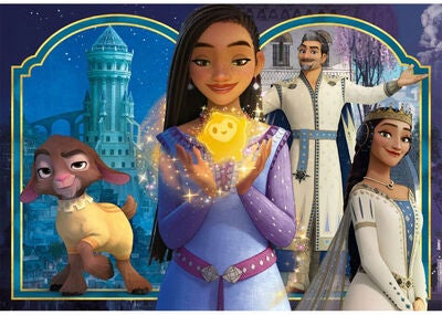 Clementoni Super Color Disney Wish Puslespill 104 Brikker