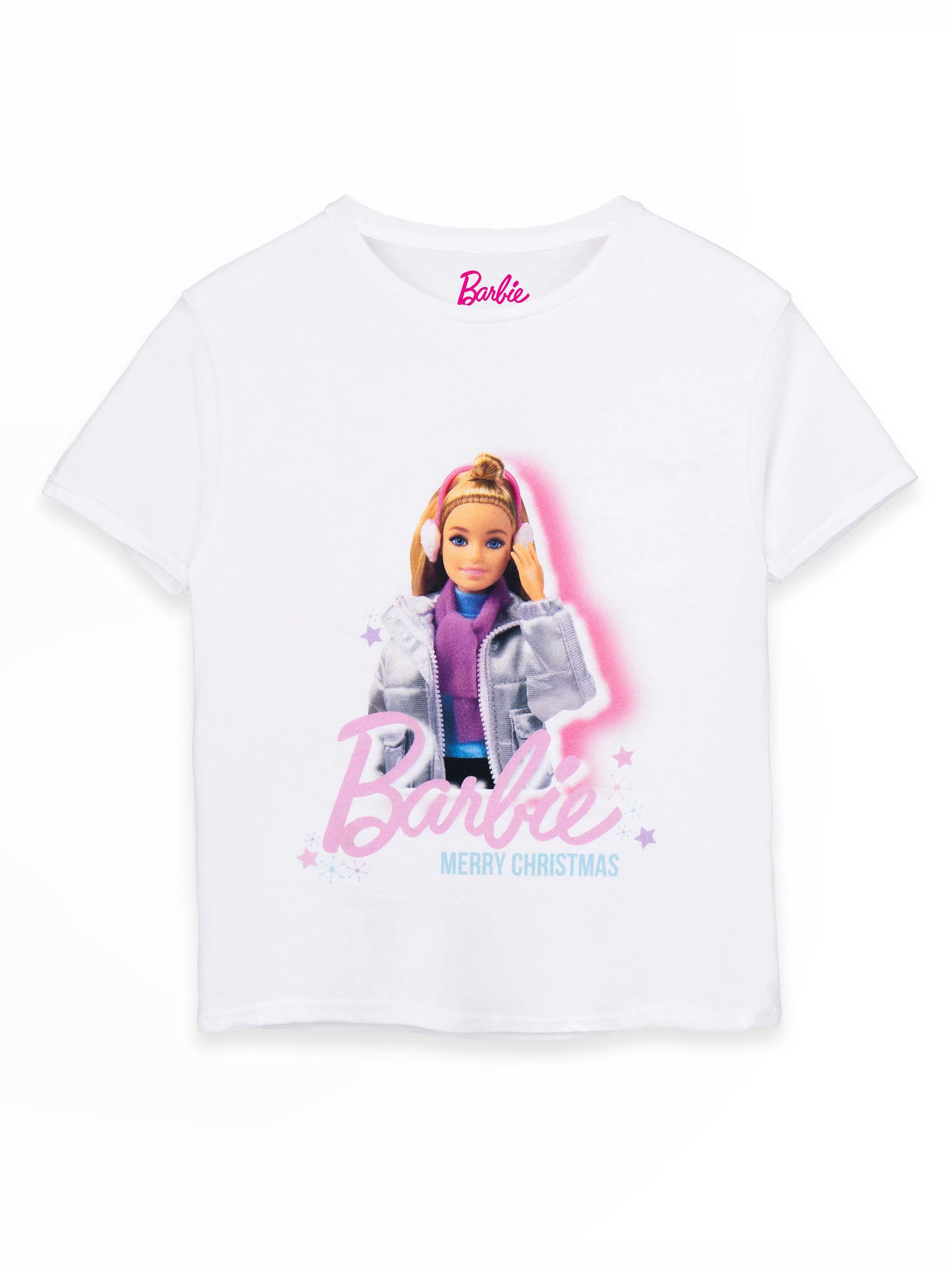 Wit barbie - Vanilla Underground - kerst-t-shirt voor meisjes van 100% katoen