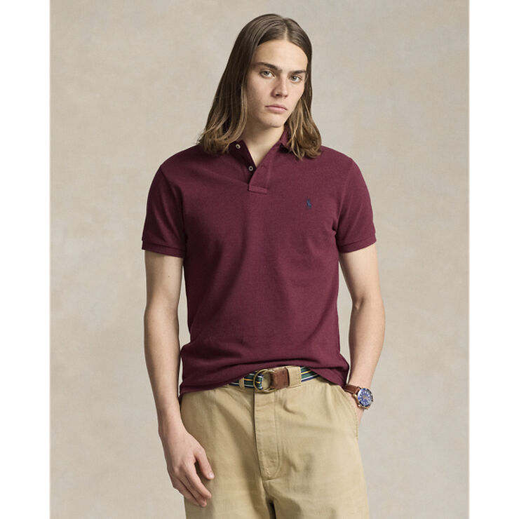 Polo Ralph Lauren BASIC MESH-SSL-KNT Vintage port heather/c7587
