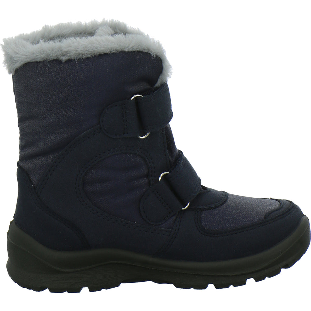 Lurchi Winterschuhe Mädchen Kimiko Blinker Blau-kombi