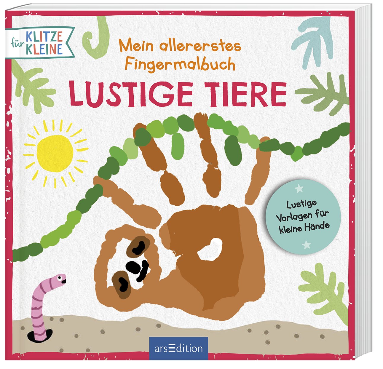 Mein allererstes Fingermalbuch - Lustige Tiere