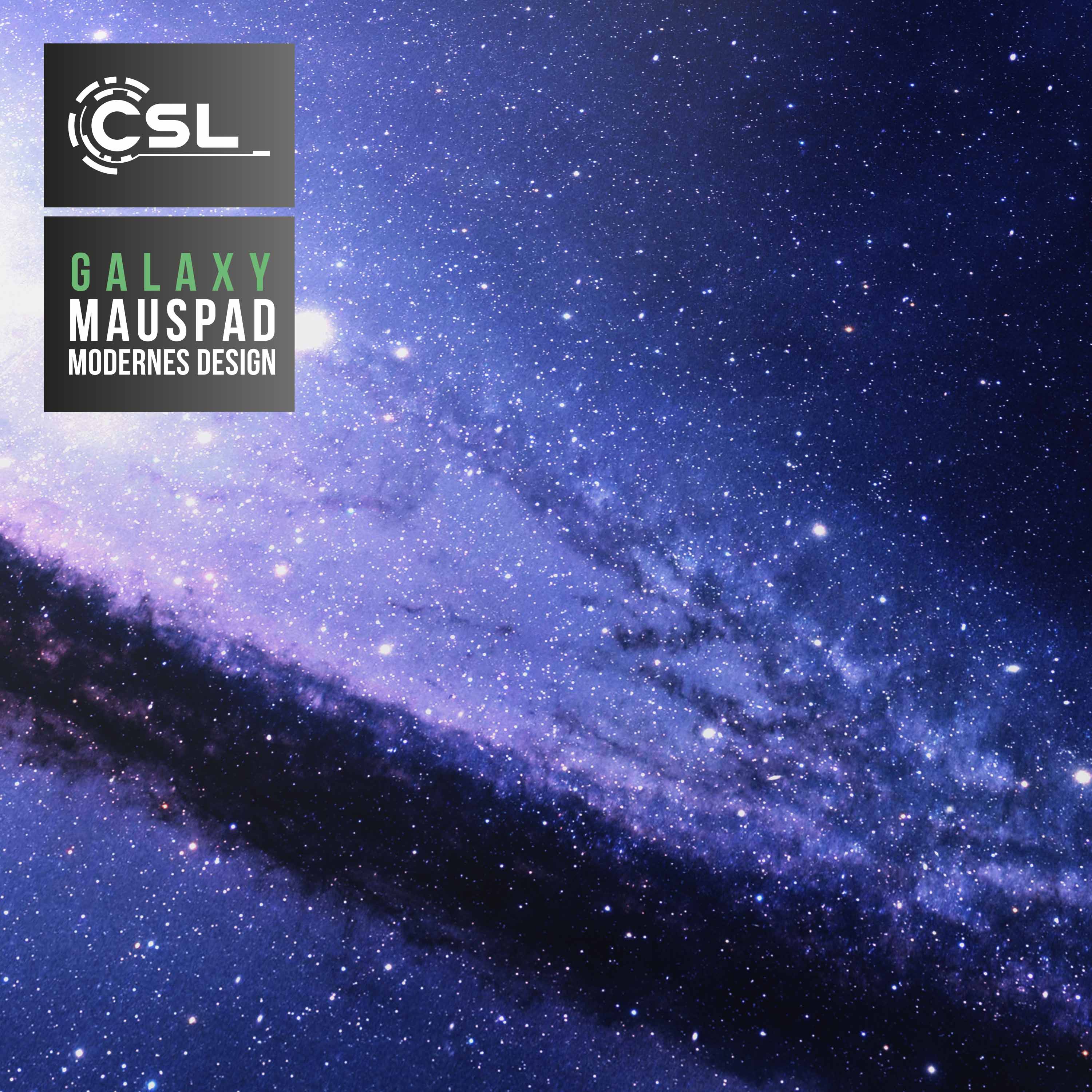 CSL XXL Gaming Mauspad Schreibtischunterlage Mousepad 900 x 400mm / Präzison & Geschwindigkeit