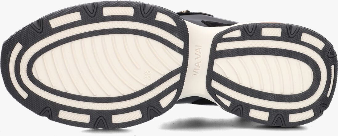 VIA VAI zwarte via vai lage sneakers pepper clay