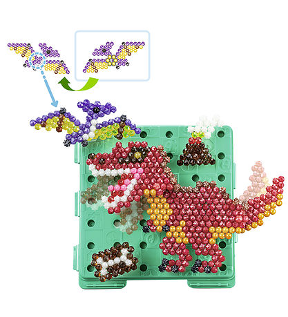 Aquabeads Perlenset - 1200+ st. - Dinosaur World