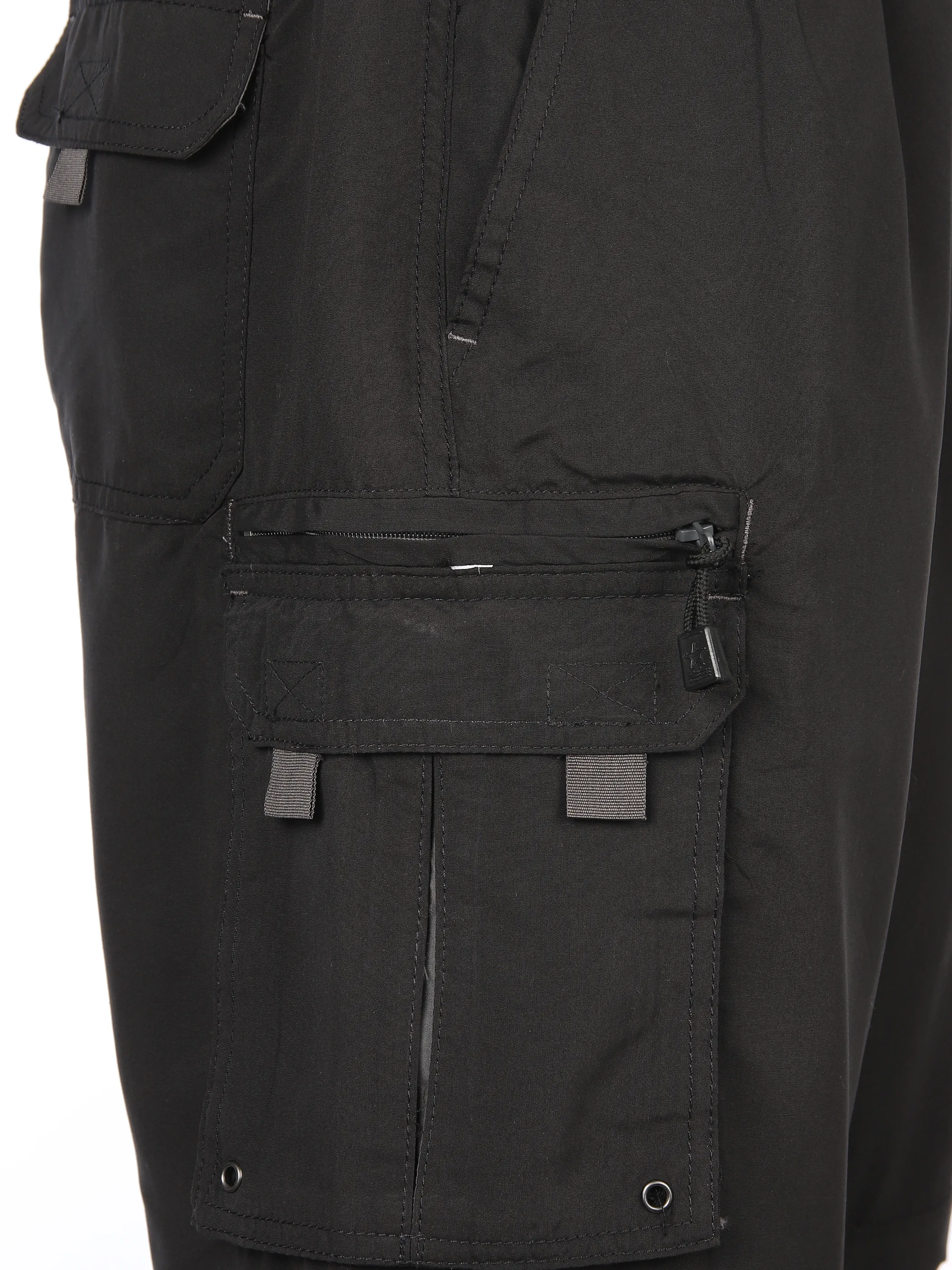 Herren Caprihose mit Zippfunktion