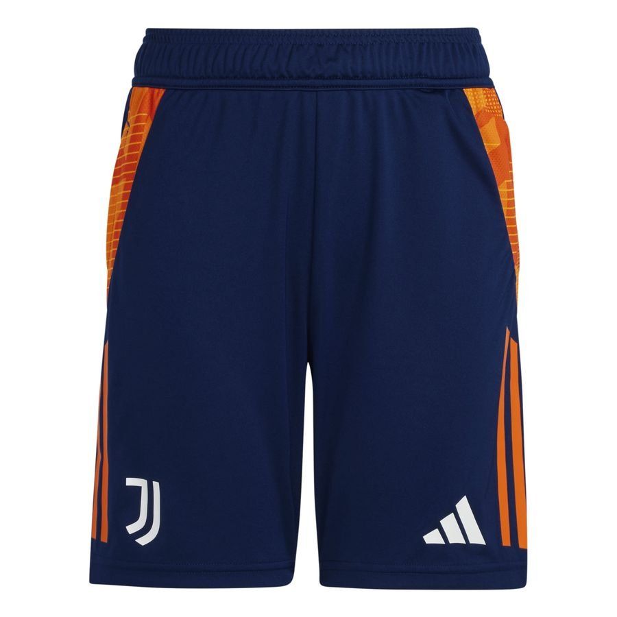 Juventus Short d'Entraînement Tiro 24 - Bleu/Orange Enfant