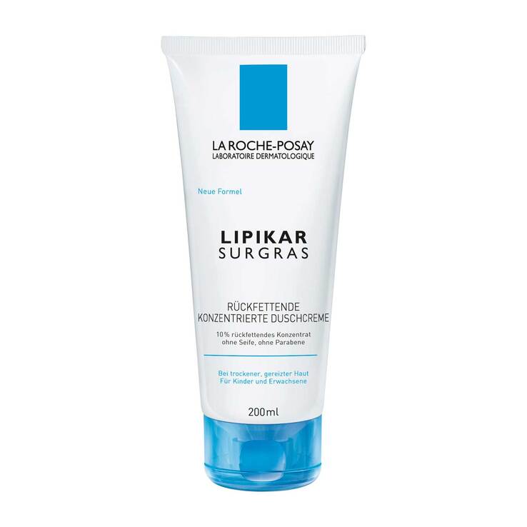 La Roche-Posay Lipikar Surgras Duschcreme, 200 ml