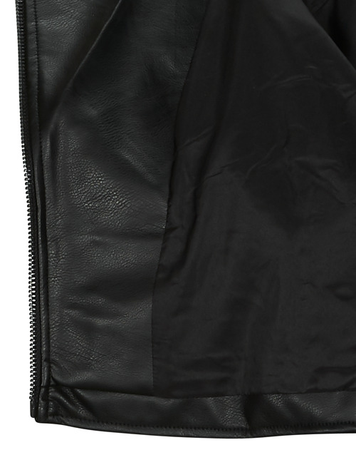 Only - ONLLOUIE FAUX LEAHTER BIKER OTW - Noir
