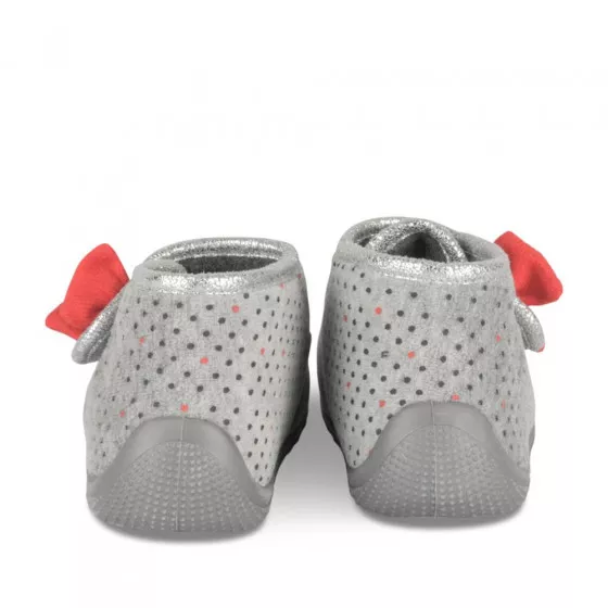 Chaussons GRIS HELLO KITTY