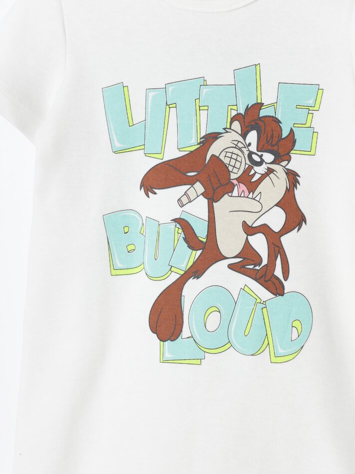 Conjunto com 2 pijamas estampados Looney Tunes © &™ Warner Bros - Branco-creme