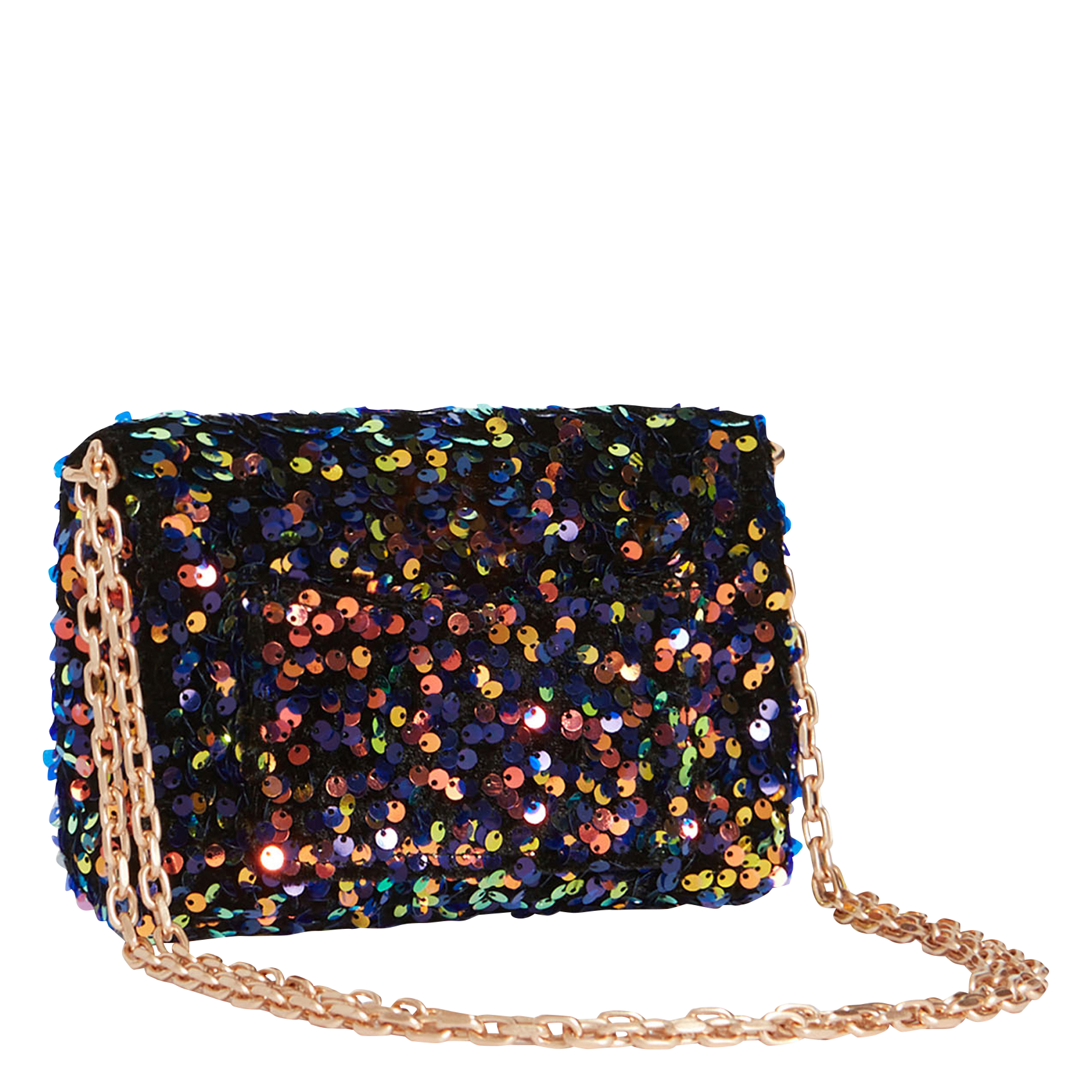 NANO MOON - Petit sac bandoulière à sequins | Multicolore