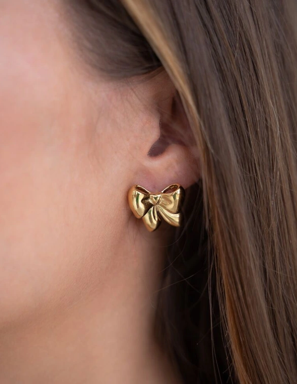 My Jewellery Statement oortbellen strik MJ11255