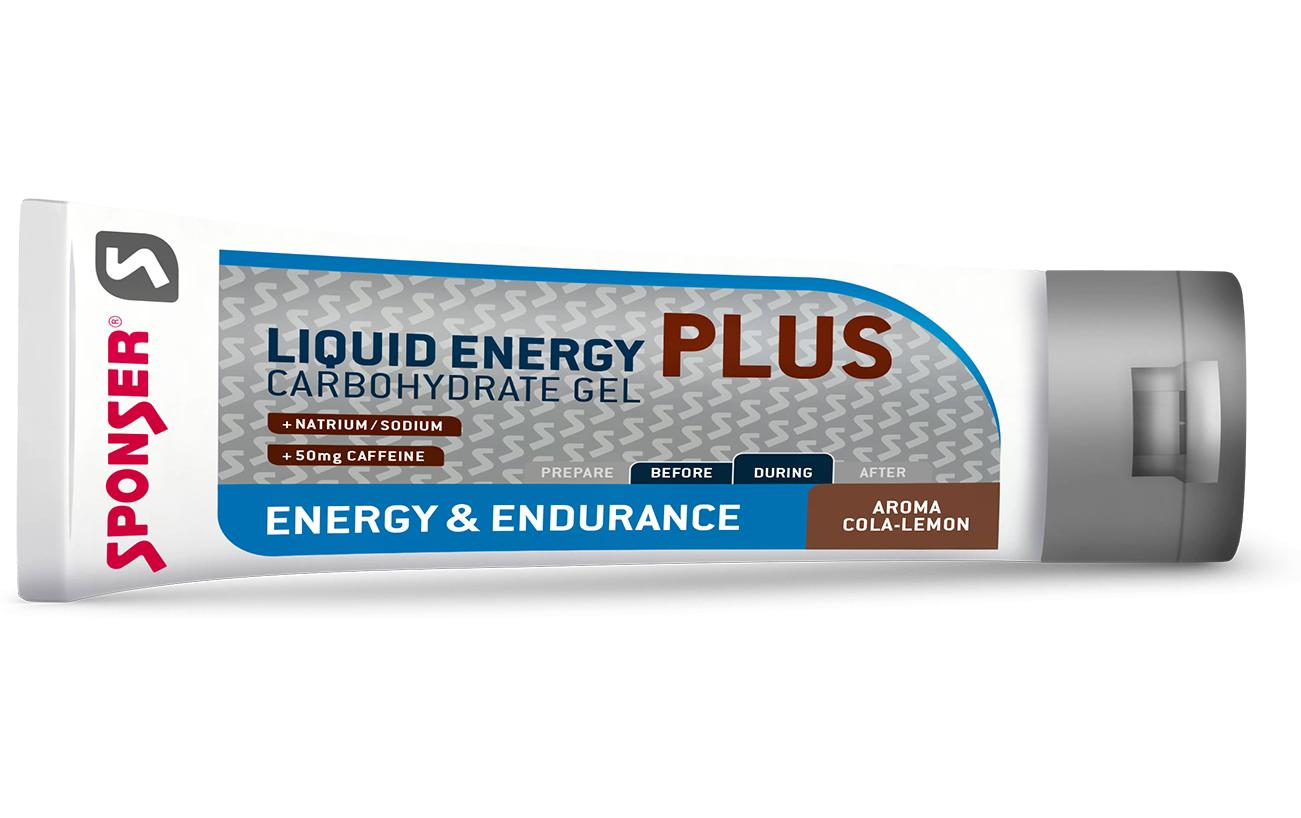 Nahrungsgel Liquid Energy Plus Cola-Lemon 18 x 70gNahrungsgel zur Förderung von Energie/Rennrad