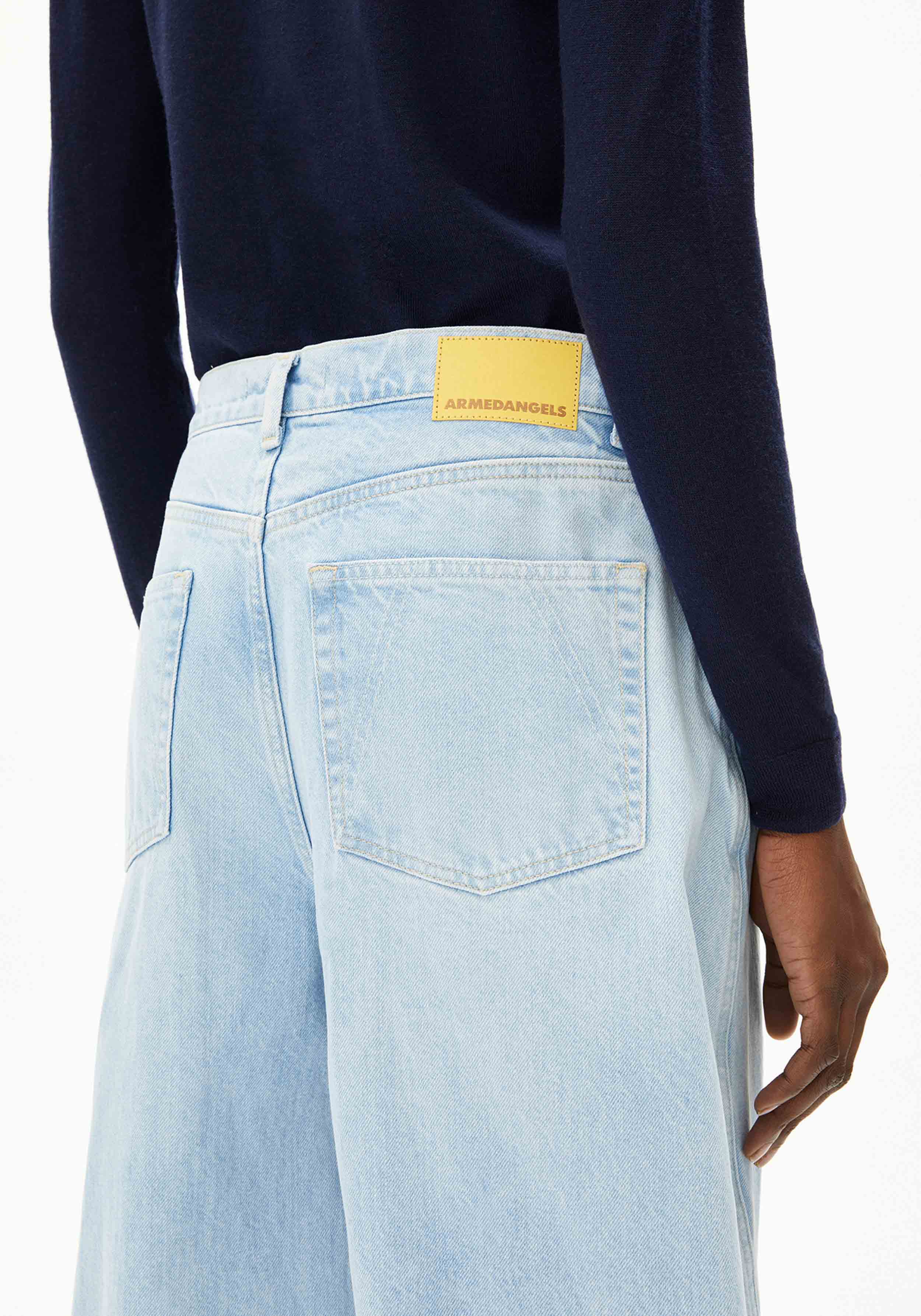 Armedangels Damen-Jeans Aalthea Barrel Barrea