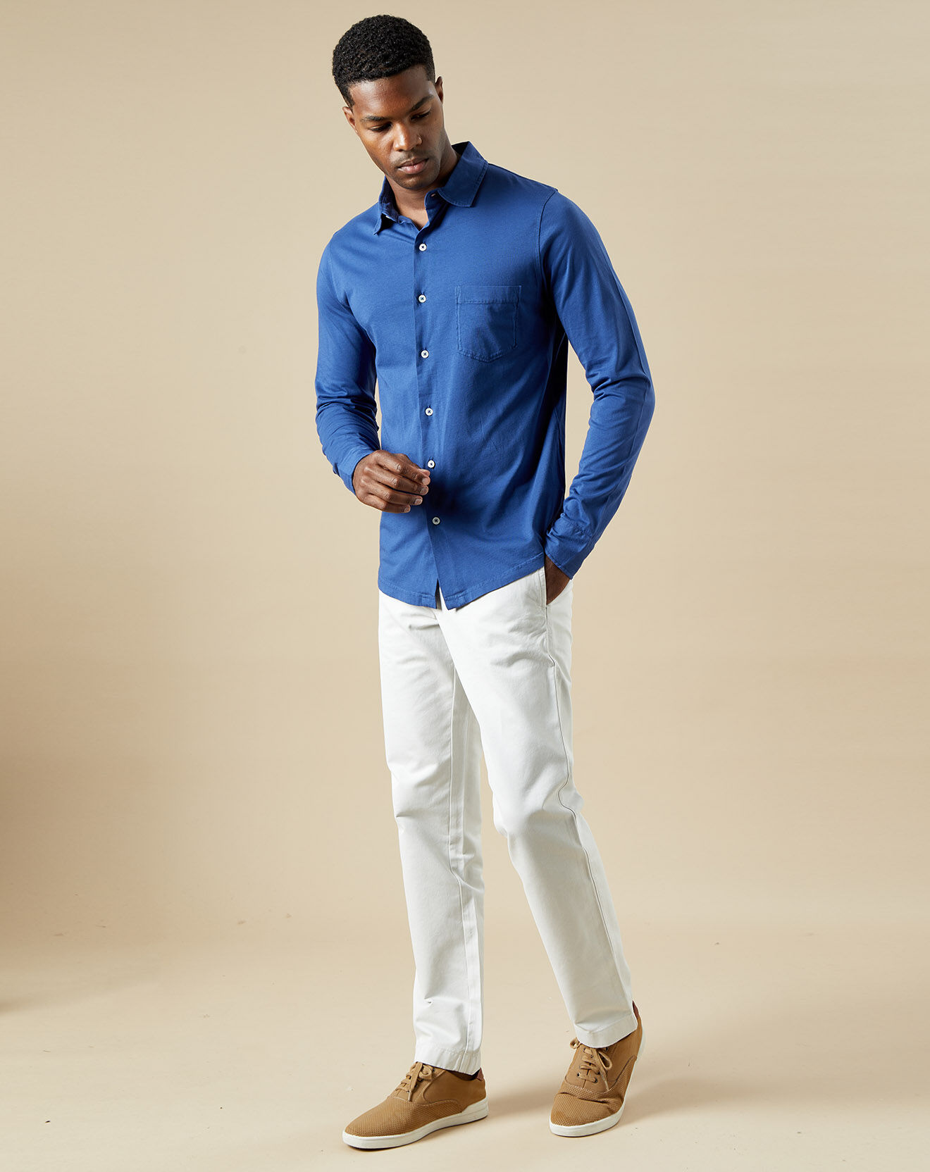 Hartford Chemise Polo Jersey ink