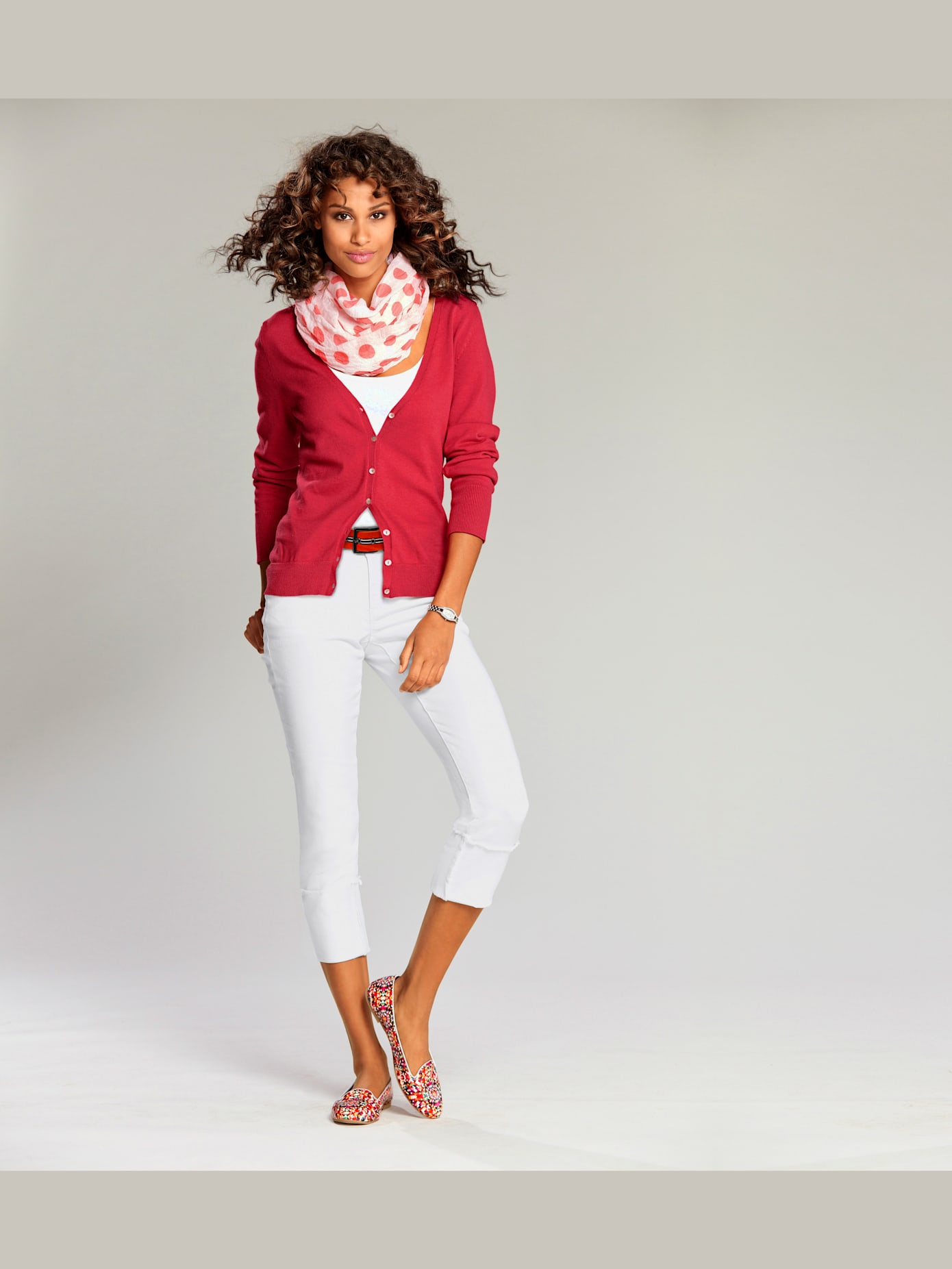 Veste en tricot fin style cardigan