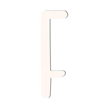 Sebra Tr?bogstaver - F - Birchbark Beige