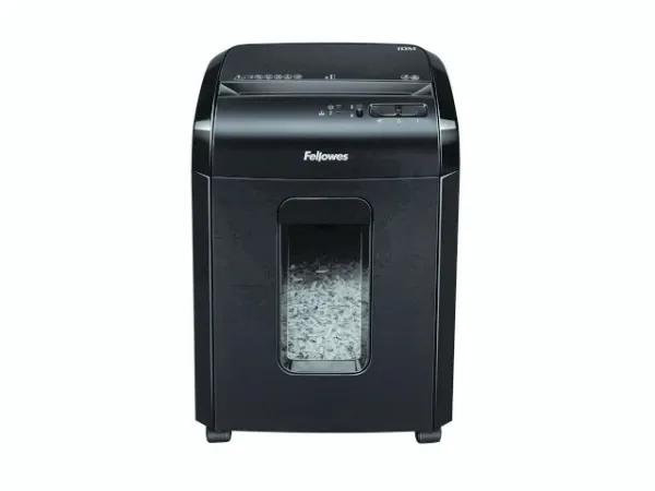 Fellowes Powershred 10M - Finskæremaskine - mikro-shred - 2 x 12 mm - P-5