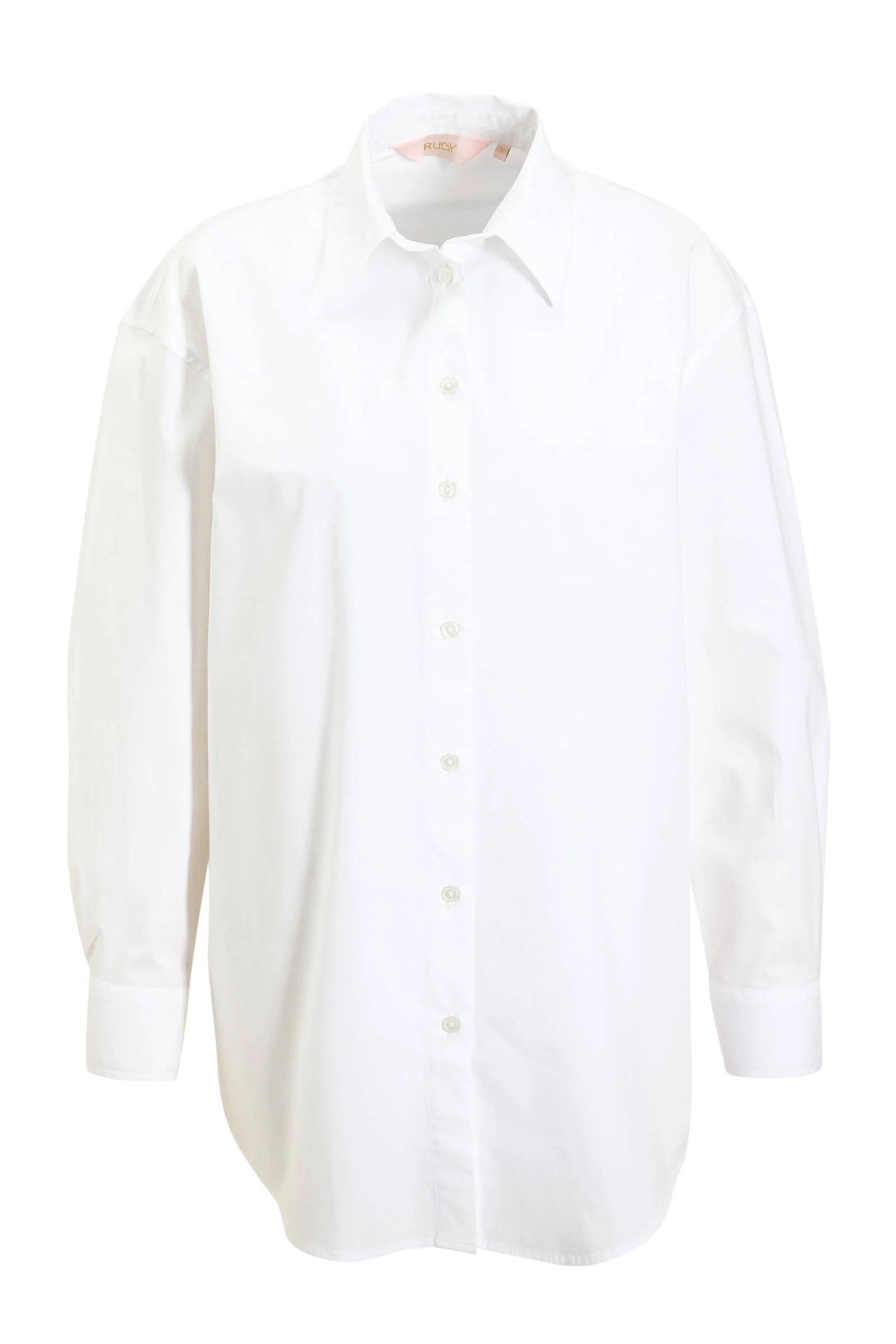Ruby oversized poplin blouse wit