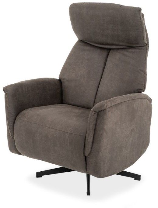 Relaxfauteuil Antraciet CM-55.052 Aarhus B73 x D86 x H114 cm