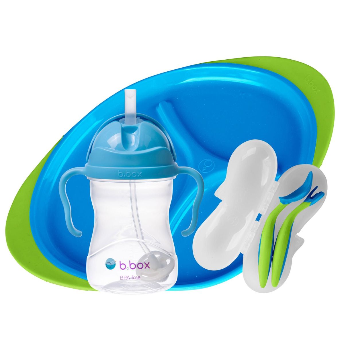 Feeding Giftable Box Set - Ocean Breeze Blue Green