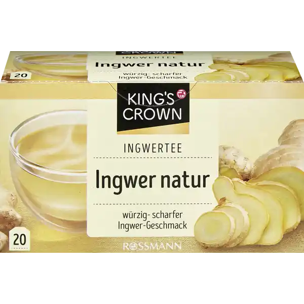 Ingwertee Ingwer natur
