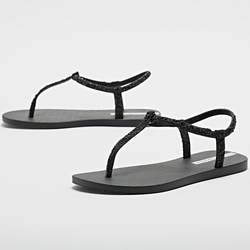 Tongs Femme Classic Brilha Noir