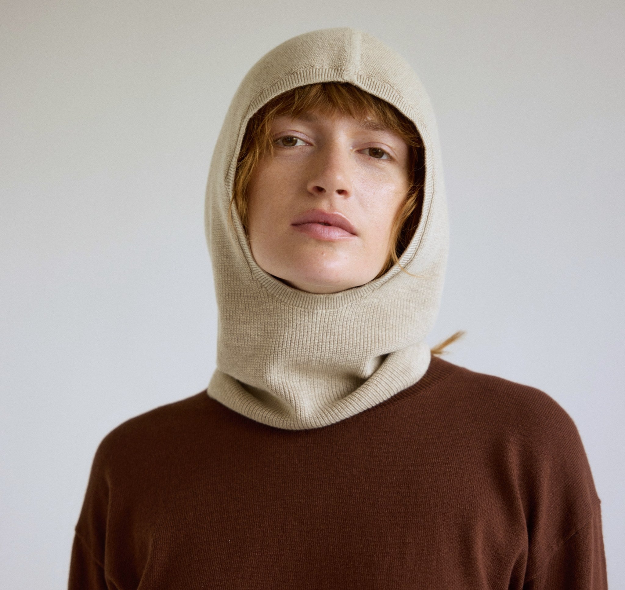 COTTON<br>Soft Knit Balaclava