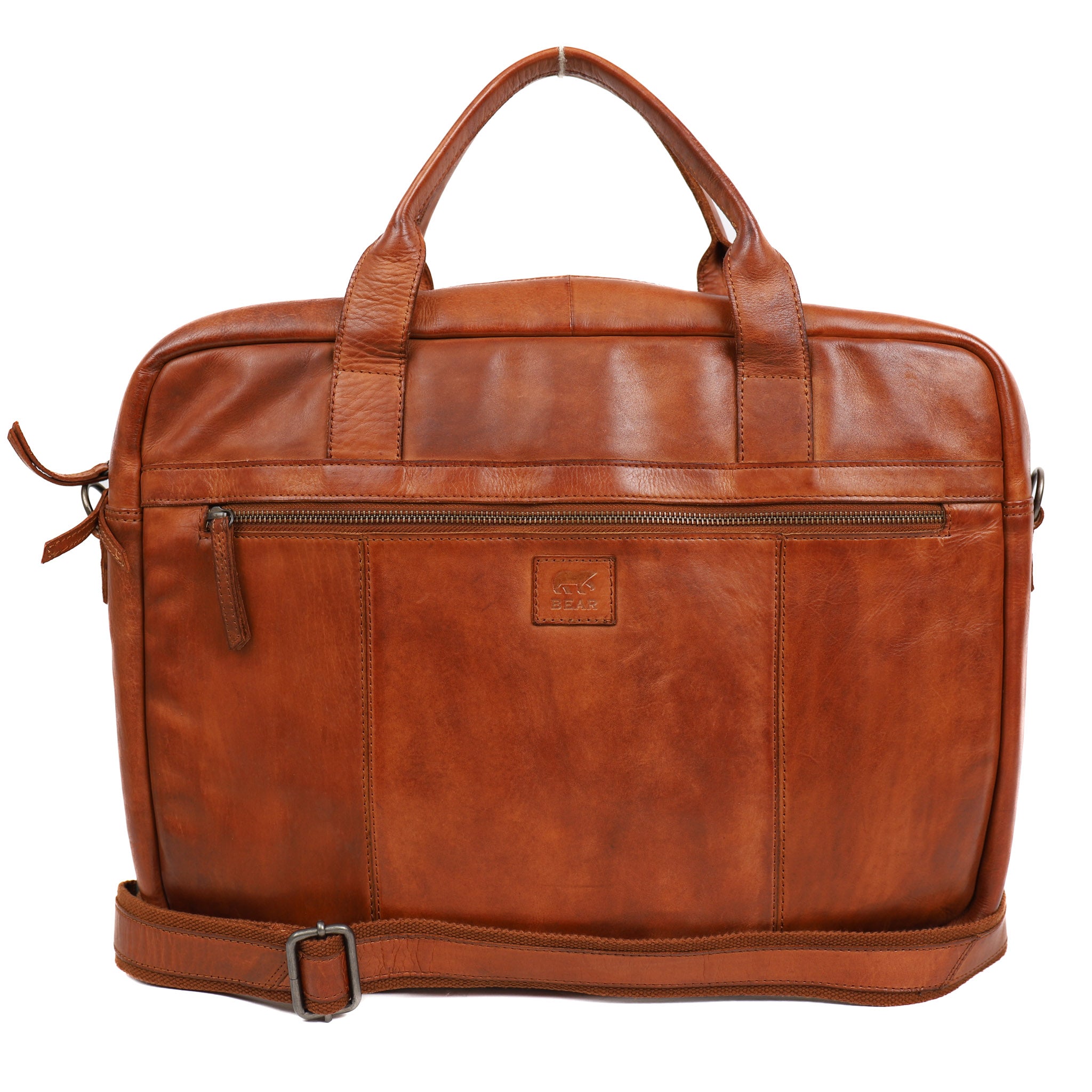 Laptoptas 'Dani' cognac - CL 36824 Cognac