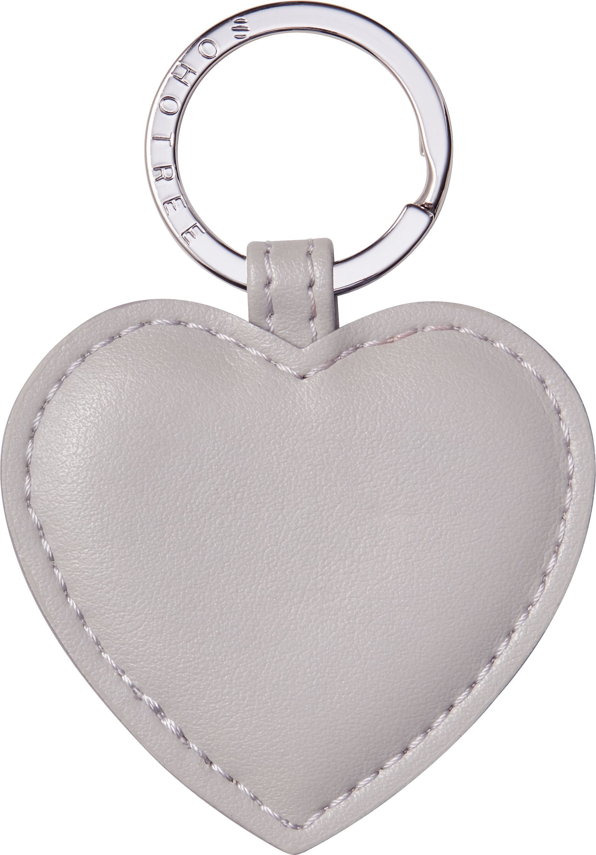LOVE HEART Herzanhänger ivory 9x6.3x.0.5 - Ivory / B: 9.0 cm x T: 6.3 cm x H: 0.5 cm